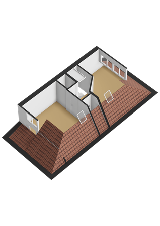 Floorplan - Prinses Julianastraat 21, 3751 CN Bunschoten-Spakenburg
